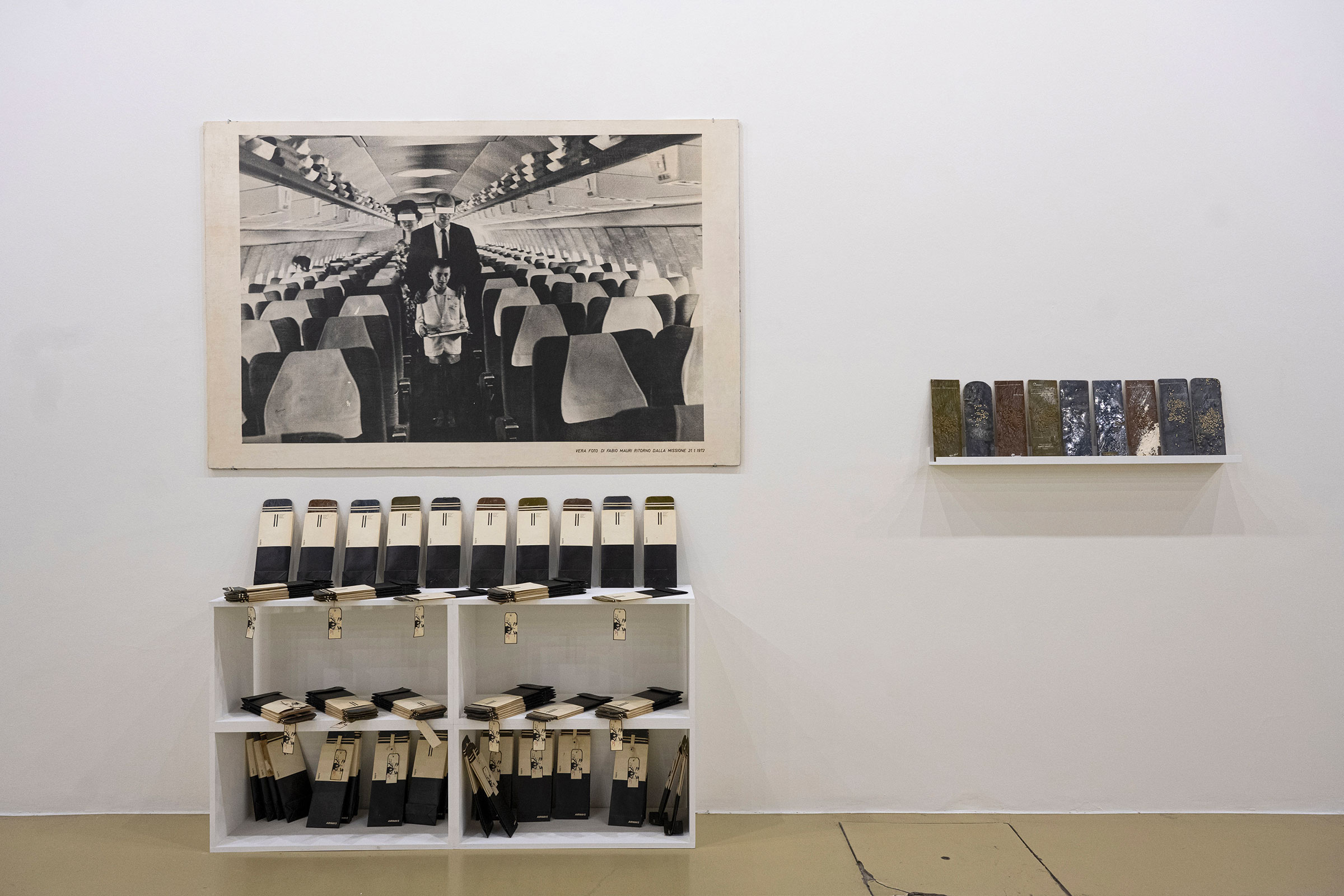 u0022Fabio Mauri. Esperimenti nella verifica del Male / Experiments in the verification of evilu0022, veduta espositiva